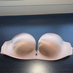 Nude Strapless Victoria Secret bra